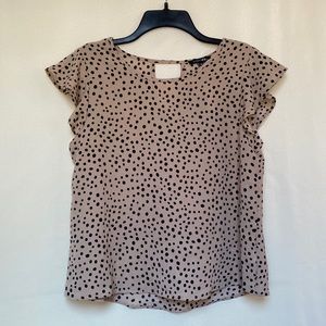 Kiera Keyhole Back Blouse